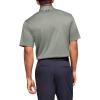 imageUnder Armour Mens Tech Golf PoloGravity Green 389Black