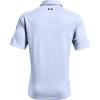 imageUnder Armour Mens Tech Golf PoloIsotope Blue 438Pitch Gray