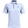 imageUnder Armour Mens Tech Golf PoloIsotope Blue 438Pitch Gray