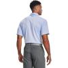 imageUnder Armour Mens Tech Golf PoloIsotope Blue 438Pitch Gray