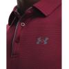 imageUnder Armour Mens Tech Golf PoloLeague Red 626Pitch Gray