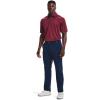 imageUnder Armour Mens Tech Golf PoloLeague Red 626Pitch Gray