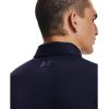 imageUnder Armour Mens Tech Golf PoloNavy Graphite Graphite