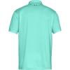 imageUnder Armour Mens Tech Golf PoloNeo Turquoise 361Pitch Gray