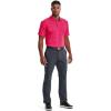 imageUnder Armour Mens Tech Golf PoloPenta Pink 975Pitch Gray