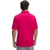 imageUnder Armour Mens Tech Golf PoloShaded FuchsiaPitch Gray