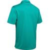 imageUnder Armour Mens Tech Golf PoloTeal Rush 454Pitch Gray