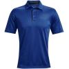 imageUnder Armour Mens Tech Golf PoloTech BluePitch Gray