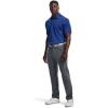 imageUnder Armour Mens Tech Golf PoloTech BluePitch Gray