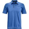 imageUnder Armour Mens Tech Golf PoloVictory Blue 474Pitch Gray