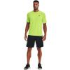 imageUnder Armour Mens Tech Graphic Shorts018 Black   Lime Surge