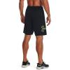 imageUnder Armour Mens Tech Graphic Shorts018 Black   Lime Surge