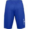 imageUnder Armour Mens Tech Graphic ShortsEmotion Blue 401Halo Gray