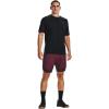 imageUnder Armour Mens Training Stretch ShortsDark Maroon 601Black