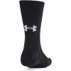 imageUnder Armour UnisexAdult Training Cotton Crew Socks 6 Pack001 Black  Black  White