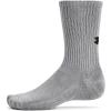 imageUnder Armour UnisexAdult Training Cotton Crew Socks 6 Pack035 Steel  White  Black