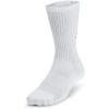 imageUnder Armour UnisexAdult Training Cotton Crew Socks 6 Pack100 White  White  Black