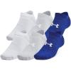 imageUnder Armour Essential No Show Socks 6 Pack400 Royal  Royal  Halo Gray