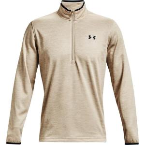 imageUnder Armour Mens Armour Fleece 12 Zip TShirtKhaki Base 289Black