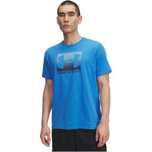 imageUnder Armour Mens Boxed Sports Updated Short Sleeve T Shirt402 Blue Atlantis   Ash Blue