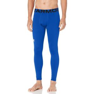 imageUnder Armour Mens ColdGear LeggingsRoyal 400White