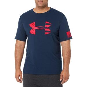 imageUnder Armour Mens Freedom Tonal Big Flag Logo TShirtAcademy