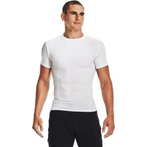 imageUnder Armour Mens HeatGear Tactical Compression ShortSleeve TShirtWhite White