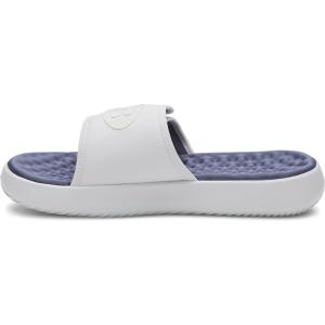 imageUnder Armour Mens Ignite Pro 8 Slide Sandal014 Halo GrayDownpour GrayStone