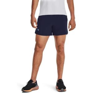 imageUnder Armour Mens Launch Stretch Woven 5inch Shorts410 Midnight Navy  Midnight Navy  Reflective