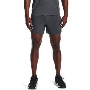 imageUnder Armour Mens Launch Stretch Woven 5inch ShortsPitch Gray 012Reflective
