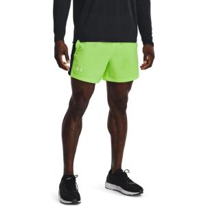 imageUnder Armour Mens Launch Stretch Woven 5inch ShortsQuirky Lime 752Green