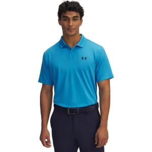 imageUnder Armour Mens Matchplay Polo452 Ether Blue   Midnight Navy