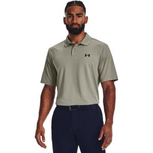 imageUnder Armour Mens Matchplay Polo504 Grove Green   Midnight Navy
