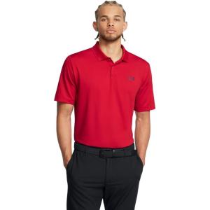 imageUnder Armour Mens Matchplay Polo601 Red   Midnight Navy