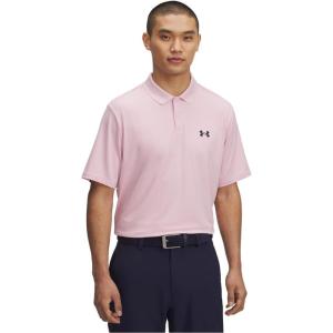 imageUnder Armour Mens Matchplay Polo647 Prime Pink   Midnight Navy