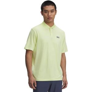 imageUnder Armour Mens Matchplay Polo728 Sonic Yellow   Downpour Gray
