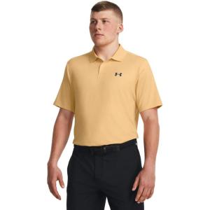imageUnder Armour Mens Matchplay Polo792 Mesa Yellow   Downpour Gray