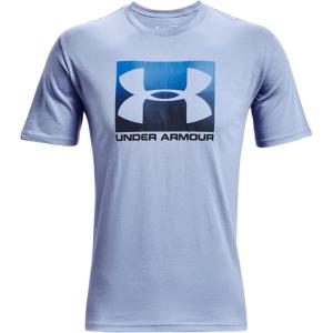 imageUnder Armour Mens Sportstyle Logo Short Sleeve TShirtBlack 003Rogue Orange