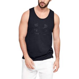 imageUnder Armour Mens Sportstyle Logo TankBlack Black