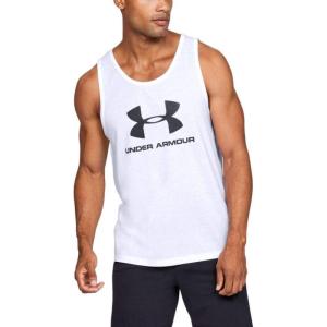 imageUnder Armour Mens Sportstyle Logo TankWhite