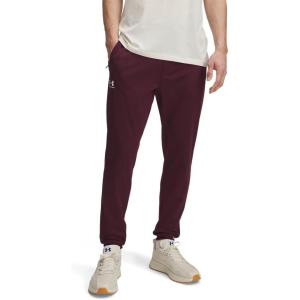 imageUnder Armour Mens Sportstyle Tricot JoggerDark Maroon   White