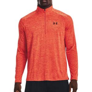 imageUnder Armour Mens Tech 20  Zip877 After Burn  Orange Blast  Black