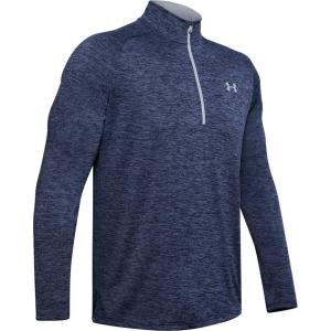 imageUnder Armour Mens Tech 20  ZipBlue Ink 497Mod Gray