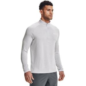 imageUnder Armour Mens Tech 20  ZipHalo Gray  White