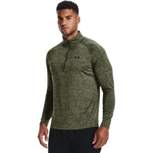 imageUnder Armour Mens Tech 20  ZipMarine Od Green 390Black