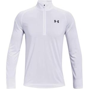 imageUnder Armour Mens Tech 20  ZipWhite 100Black