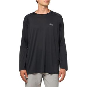 imageUnder Armour Mens Tech 20 LongSleeve TShirt587 Jasper Blue   Black