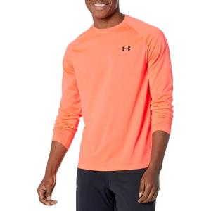 imageUnder Armour Mens Tech 20 LongSleeve TShirt877 After Burn   Black