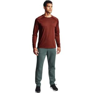 imageUnder Armour Mens Tech 20 LongSleeve TShirtCinna Red 688Black