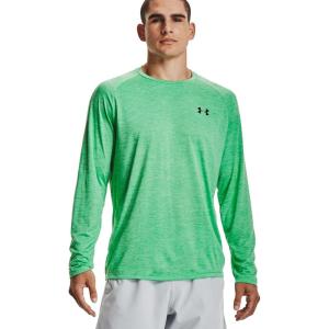 imageUnder Armour Mens Tech 20 LongSleeve TShirtMatcha Green 342Black
